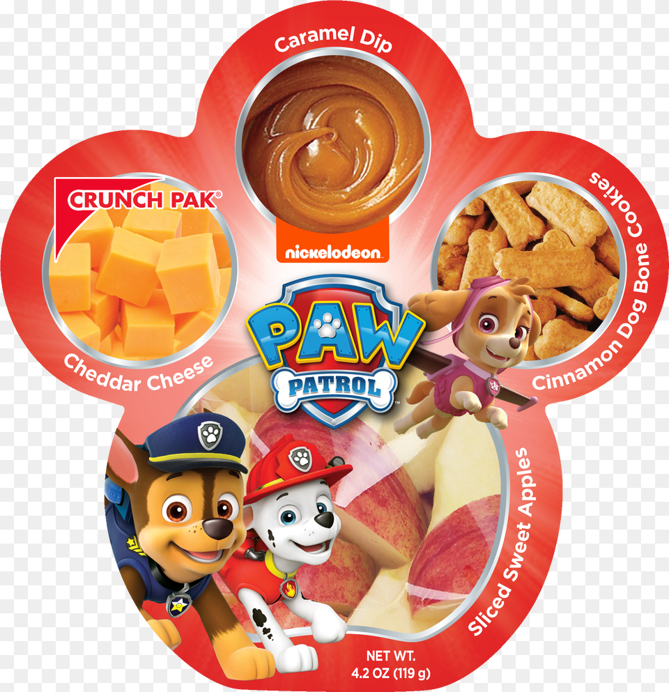 Paw Patrol Crunch Pak, Snack, Food, Meal, Lunch Free Png