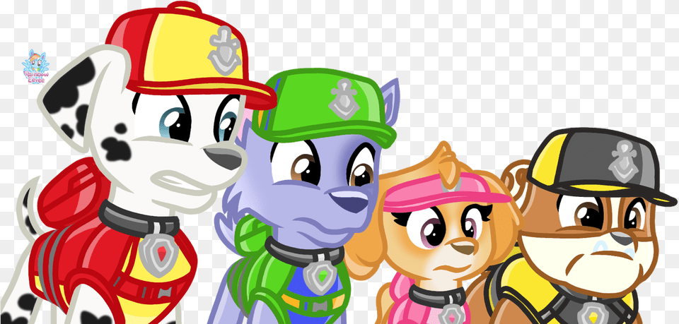 Paw Patrol Fanart Skye And Chase, Baby, Person, Face, Head Free Png Download