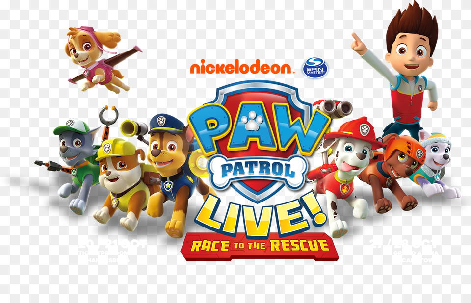 Paw Patrol Group Clipart, Toy, Baby, Person, Face Png