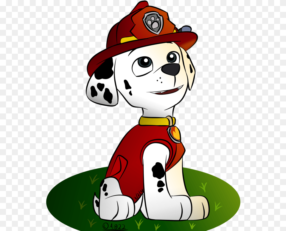 Paw Patrol Marshall Art, Baby, Face, Head, Person Free Png Download