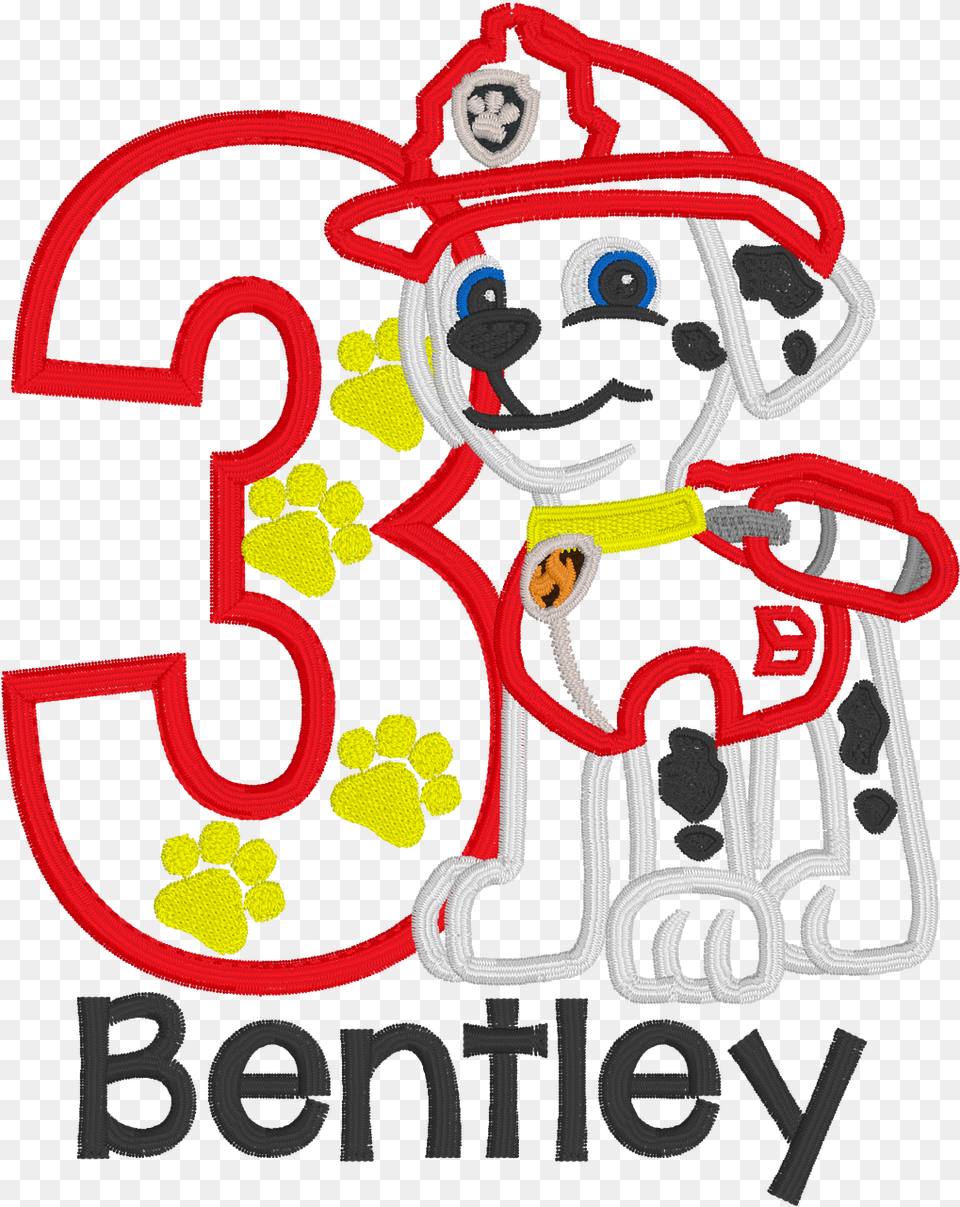 Paw Patrol Marshall Inspired Birthday Clip Art, Text, Symbol, Number, Helmet Free Transparent Png