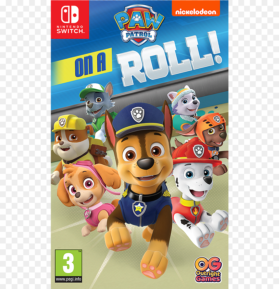 Paw Patrol Nintendo Switch, Toy, Face, Head, Person Png