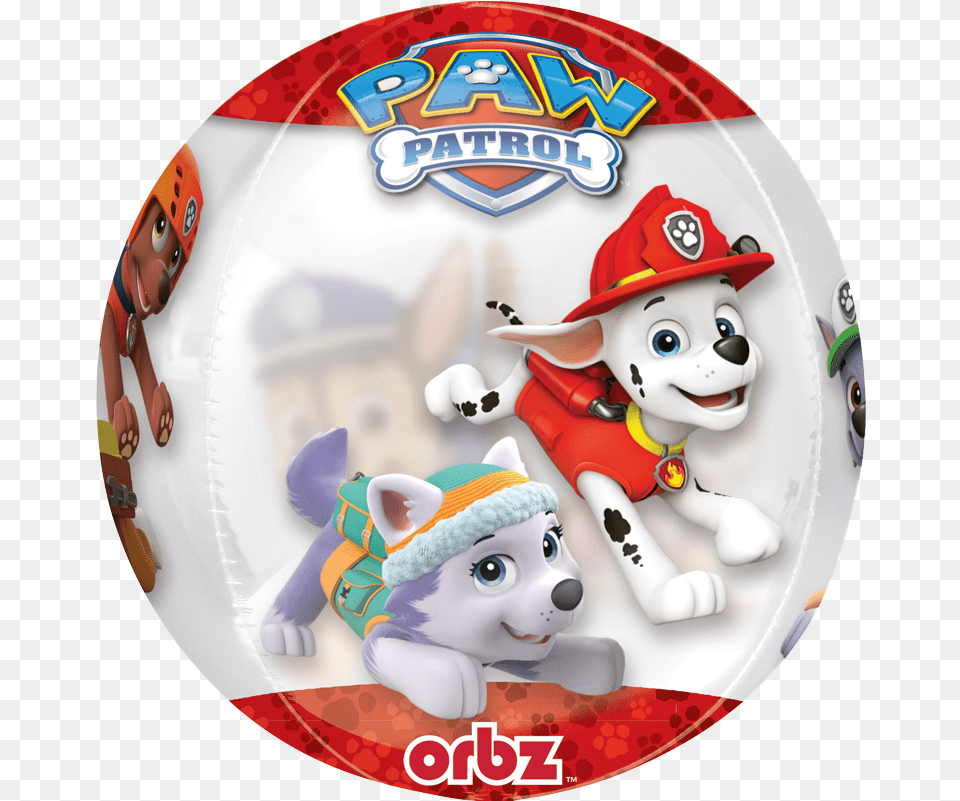 Paw Patrol Orbz Balloons, Face, Head, Person, Baby Free Png Download