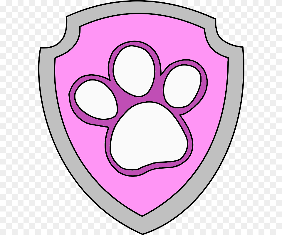 Paw Patrol Paw Badge, Armor, Shield Free Png