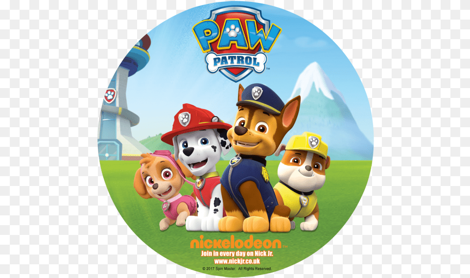 Paw Patrol Paw Patrol Chase Y Marshall, Disk, Dvd, Baby, Person Free Png