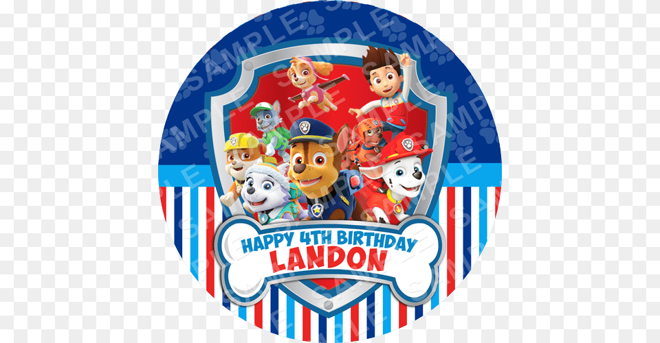 Paw Patrol Paw Patrol Circular, Baby, Person Free Png Download