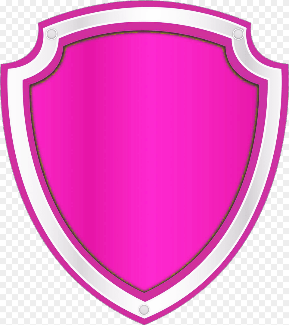 Paw Patrol Pink Logo, Armor, Shield Free Png Download