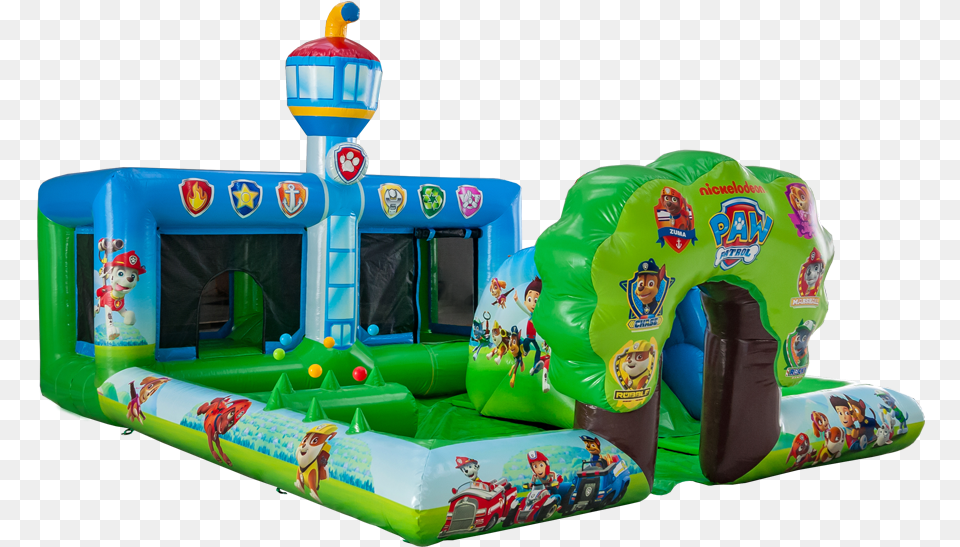 Paw Patrol Playzone Inflatable, Play Area, Indoors Png