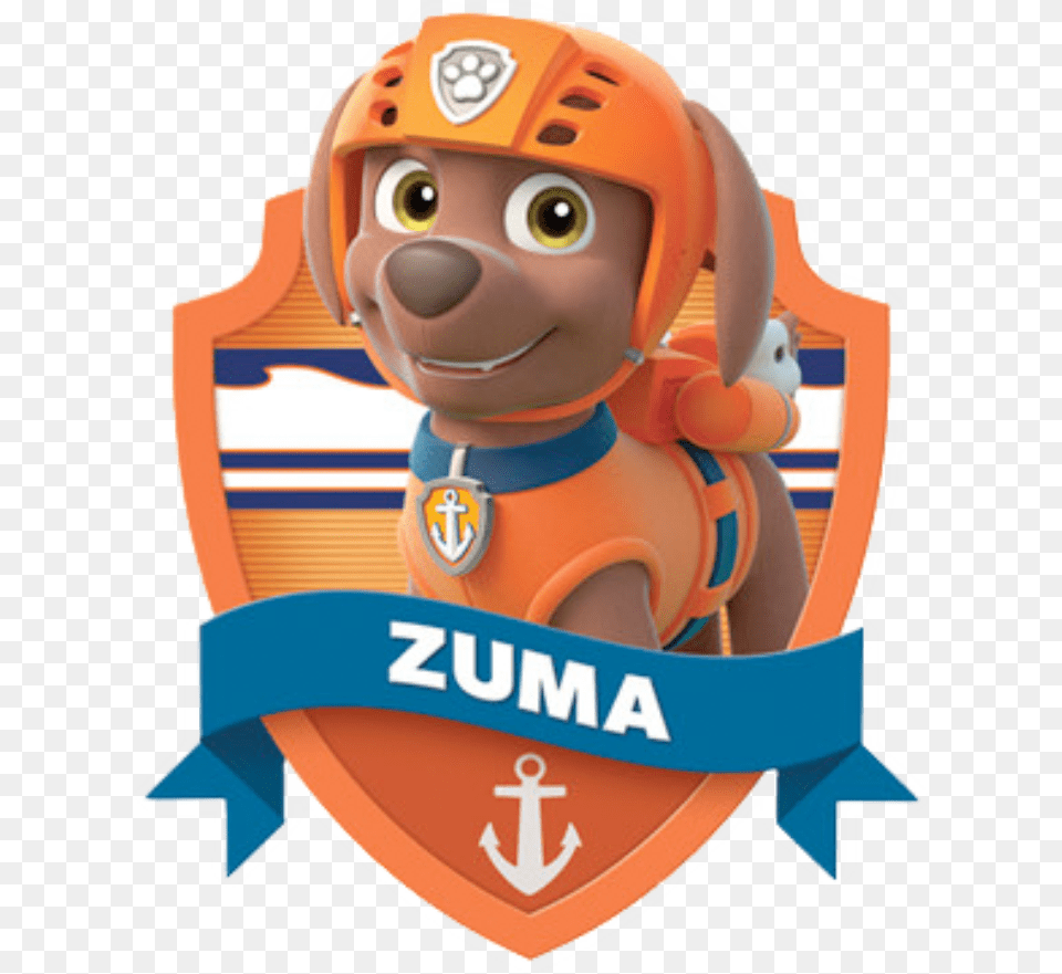 Paw Patrol Plush Pup Pals Zuma Toy Zuma Paw Patrol Badge, Baby, Person Free Png Download