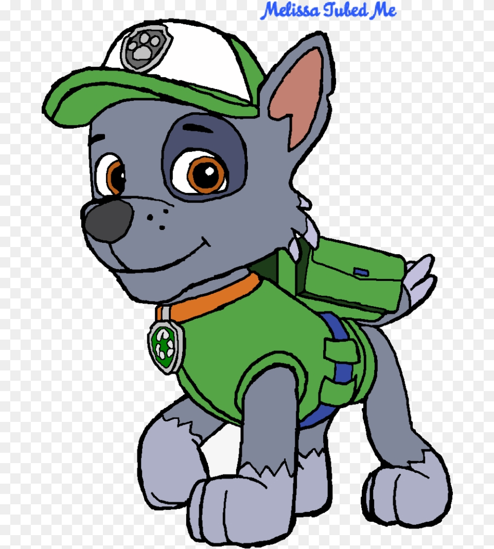 Paw Patrol Rocky Recycler Pup Clipart Drawing Transparent Rocky Paw Patrol Drawing, Baby, Person, Face, Head Free Png