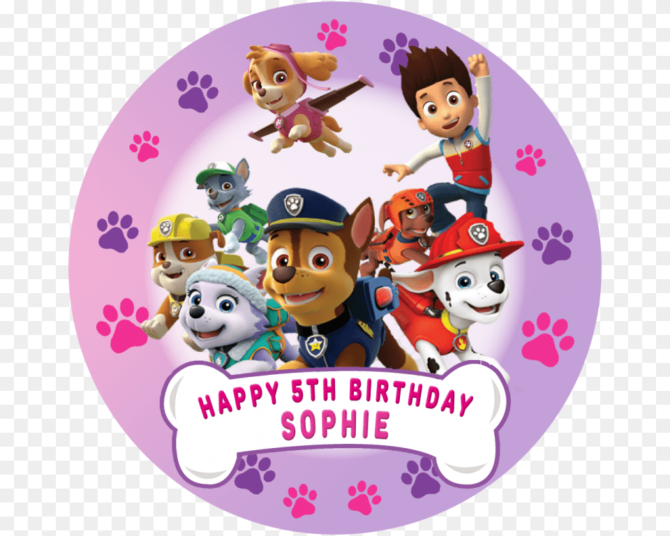 Paw Patrol Round Cakes Download Paw Patrol, Toy, People, Person, Baby Png