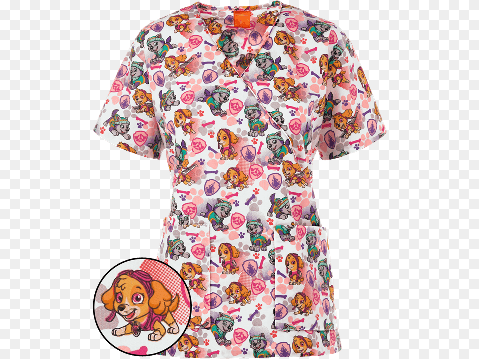 Paw Patrol Scrubs, Clothing, Dress, Fashion, Formal Wear Free Png Download