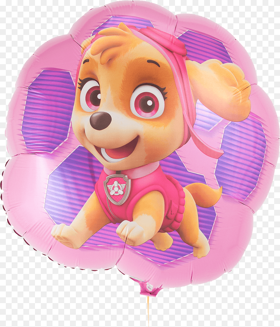 Paw Patrol Sky Everest Paw Patrol, Baby, Person, Balloon, Face Png Image