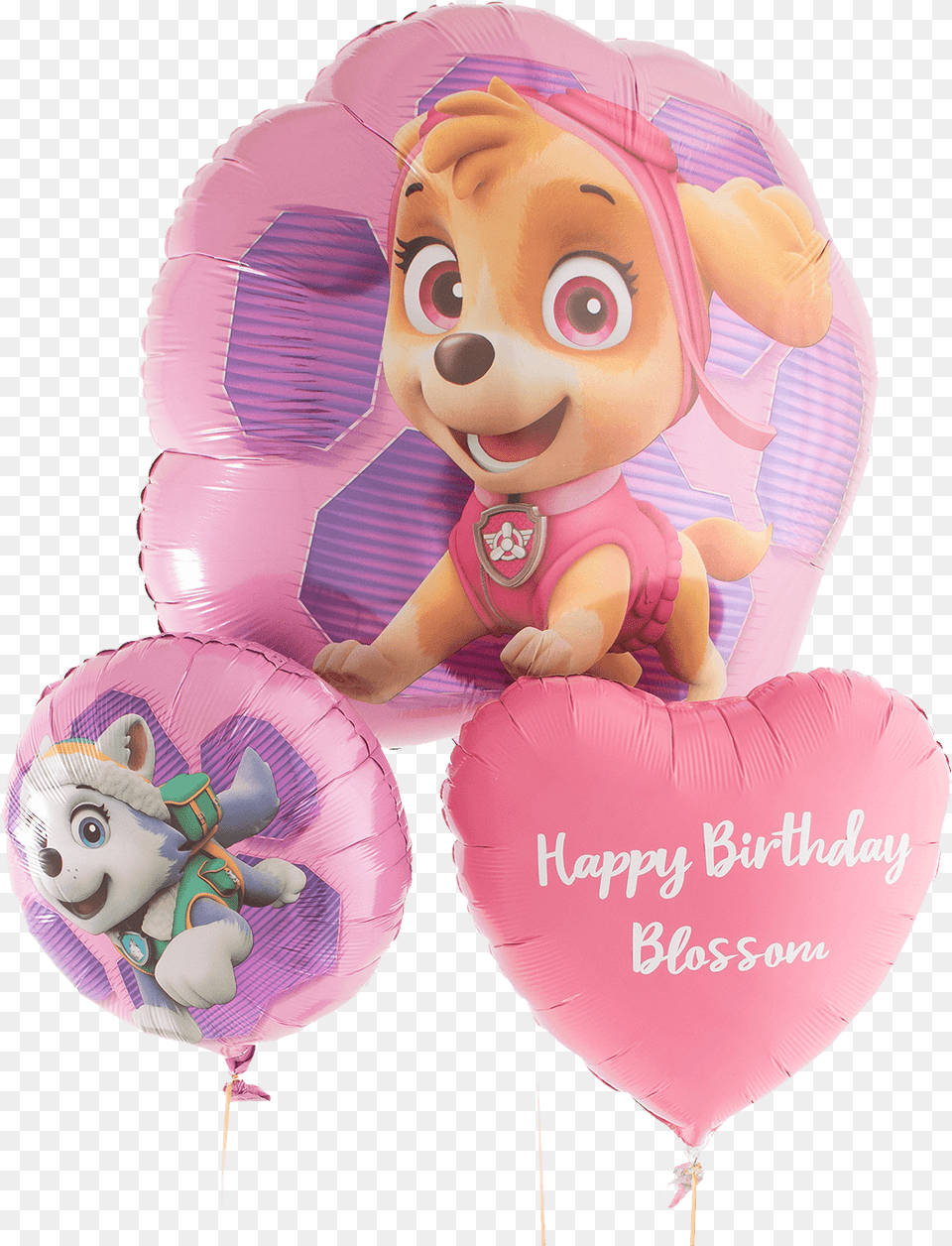 Paw Patrol Skye Balloon, Face, Head, Person, Baby Png Image