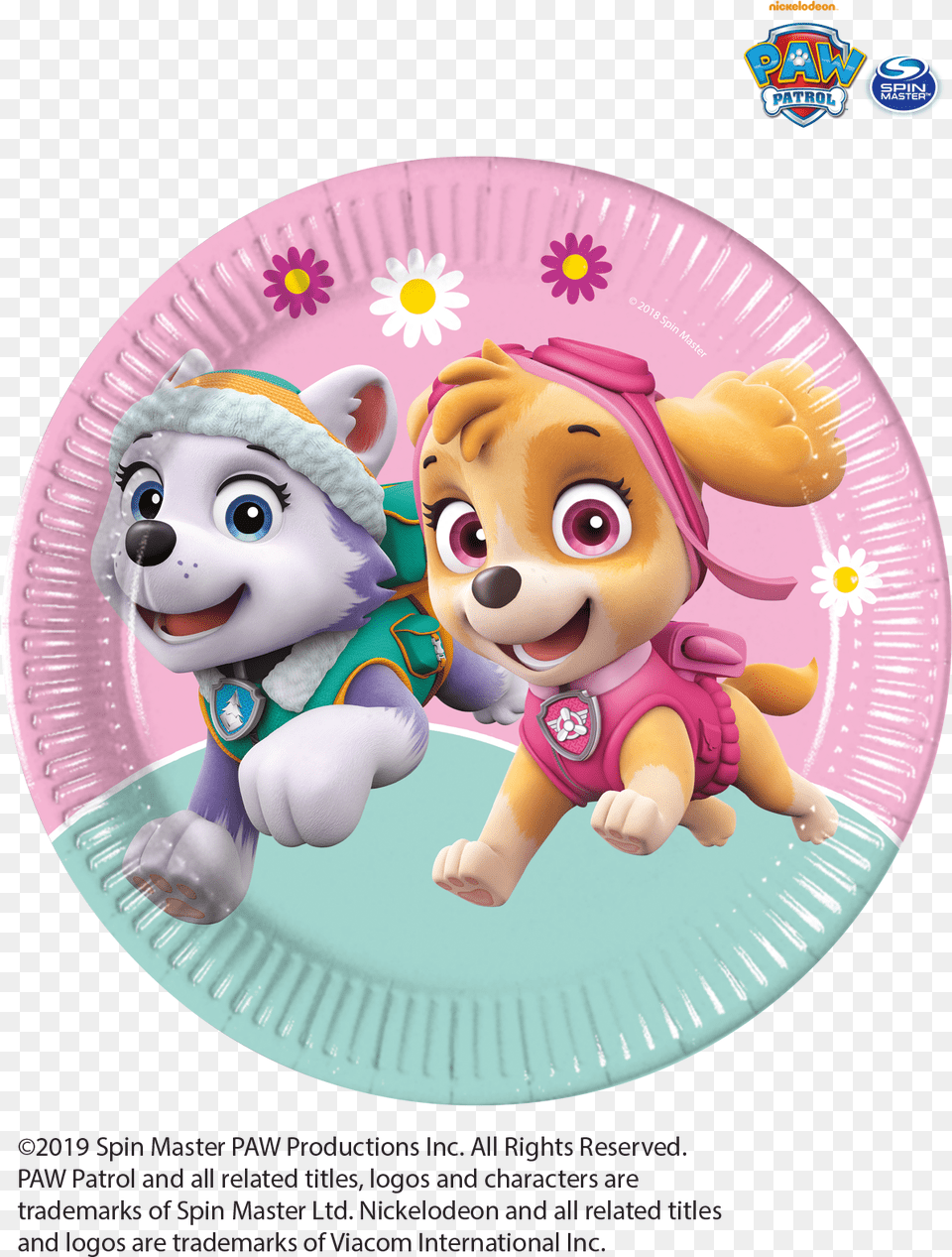 Paw Patrol Skye Everest Mint Tableware Party Decorations Skye Y Everest Paw Patrol, Food, Meal, Dish, Baby Free Transparent Png