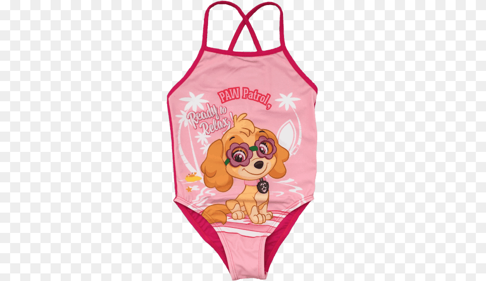 Paw Patrol Skye Swimsuit Swimsuit Bottom, Clothing, Swimwear, Baby, Person Free Png Download