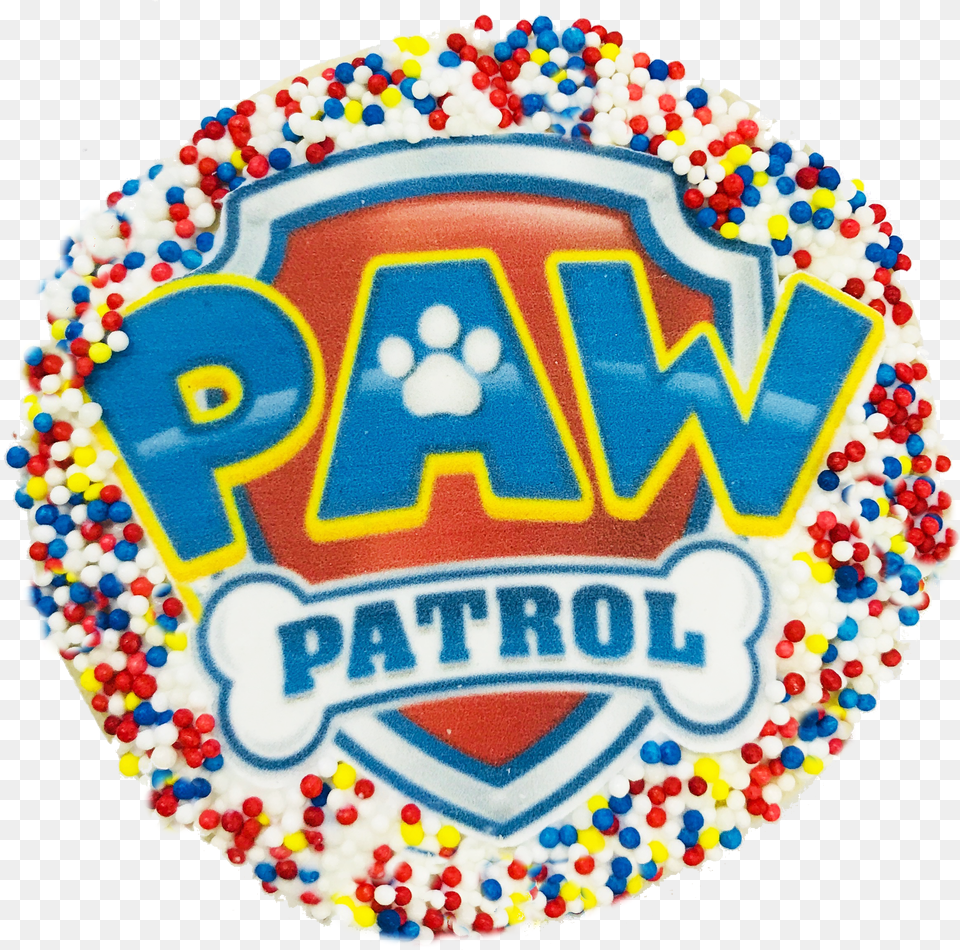 Paw Patrol Sugar Cookies With Nonpareils Png