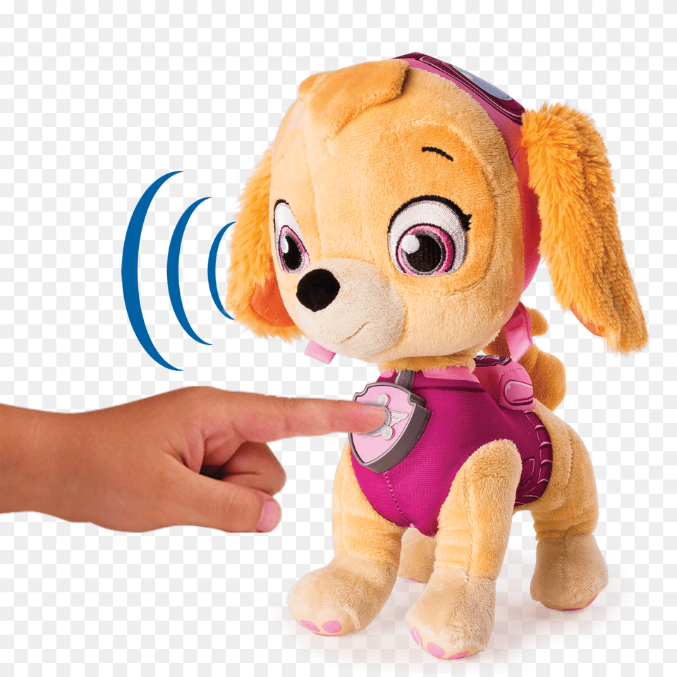 Paw Patrol Talking Plush D Paw Patrol, Toy, Baby, Person Free Png