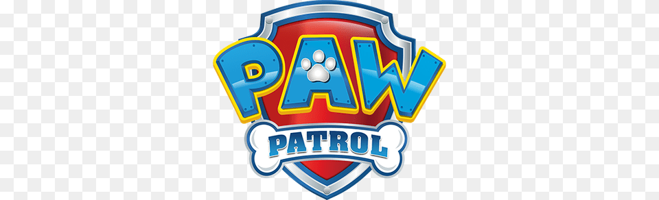 Paw Patrol Transparent Image And Clipart, Logo, Dynamite, Weapon, Badge Free Png Download