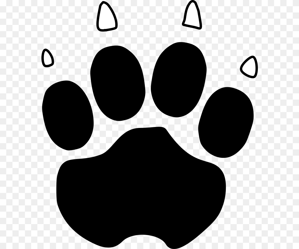 Paw Print, Lighting, Silhouette Free Transparent Png