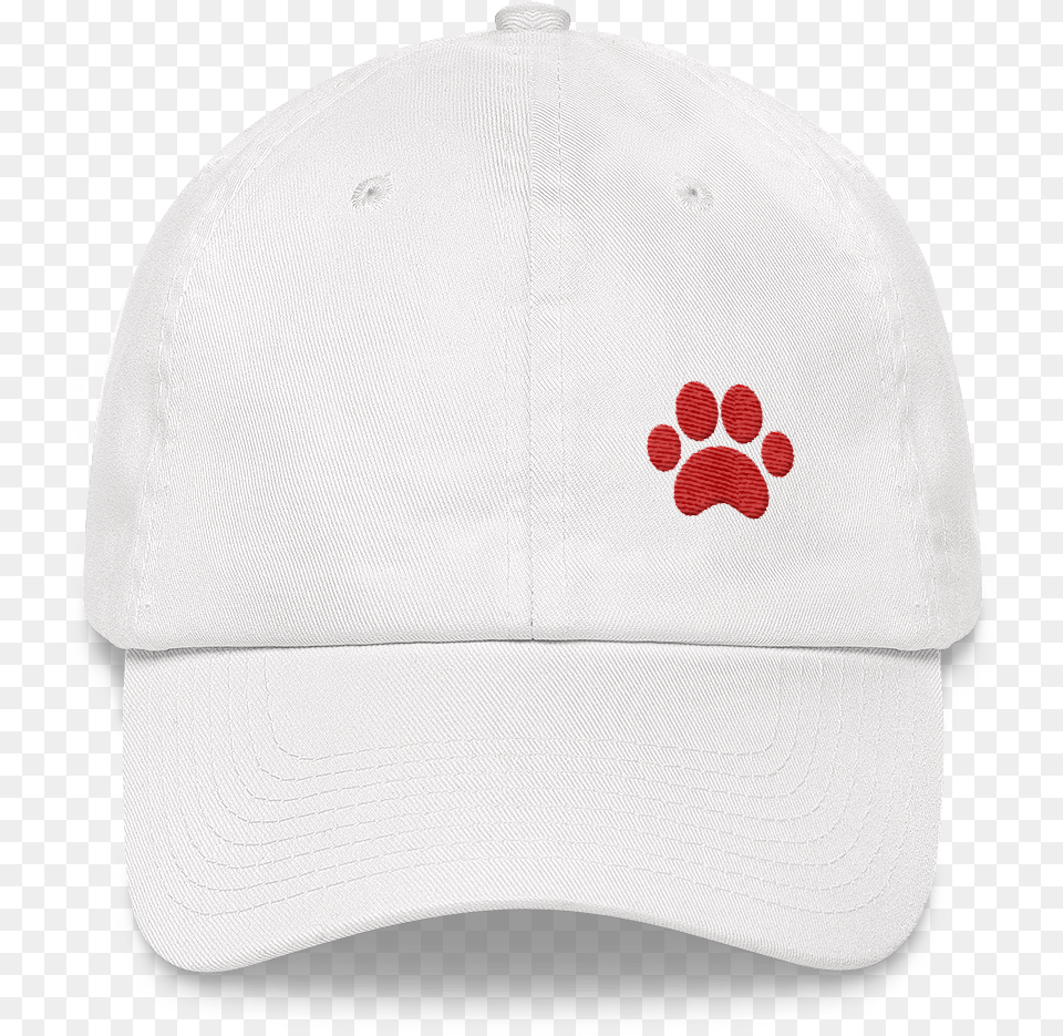 Paw Print Baseball Hat Baseball Cap, Baseball Cap, Clothing Free Png Download