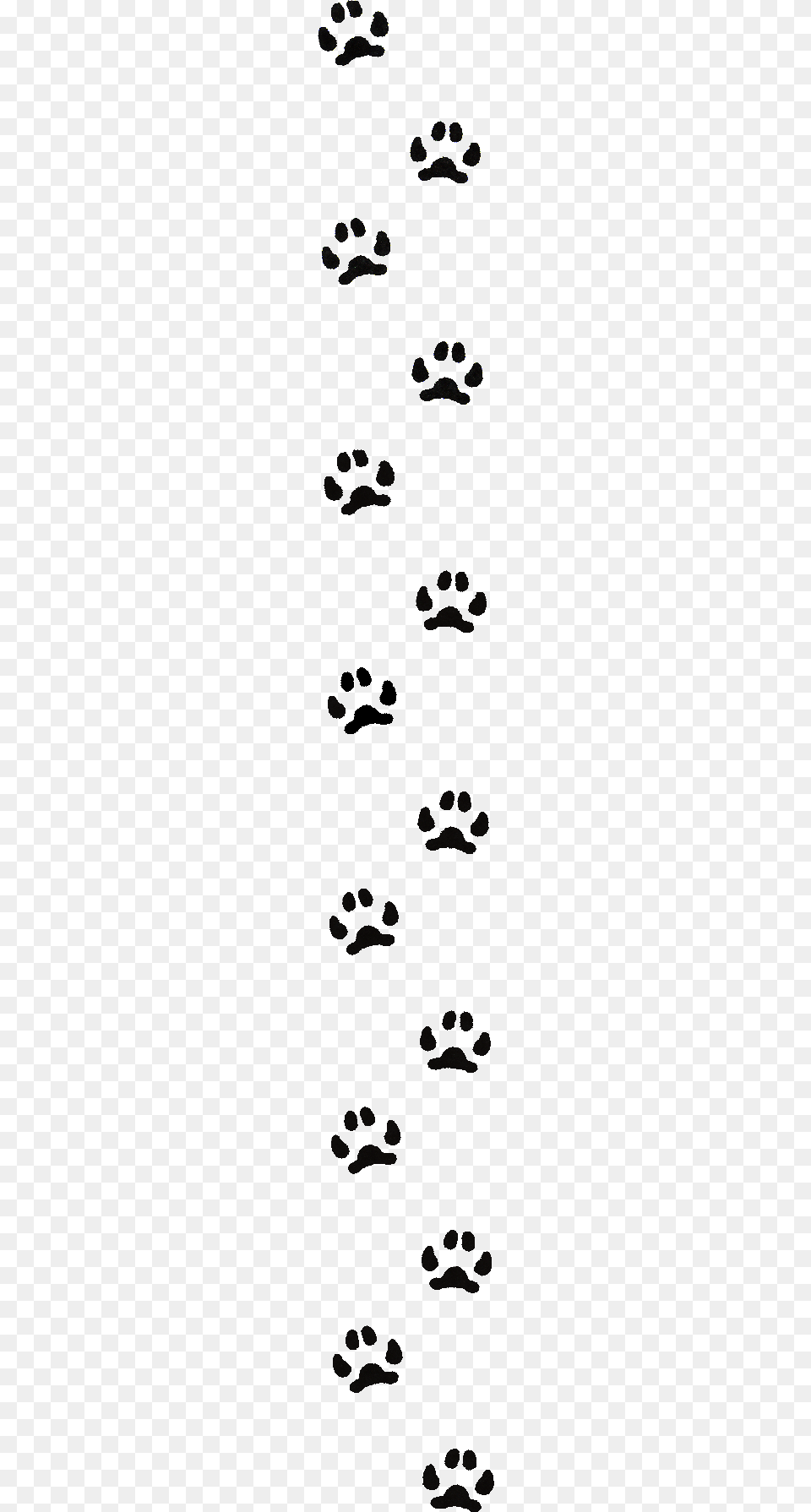 Paw Print Border Line, Text, Cutlery Png