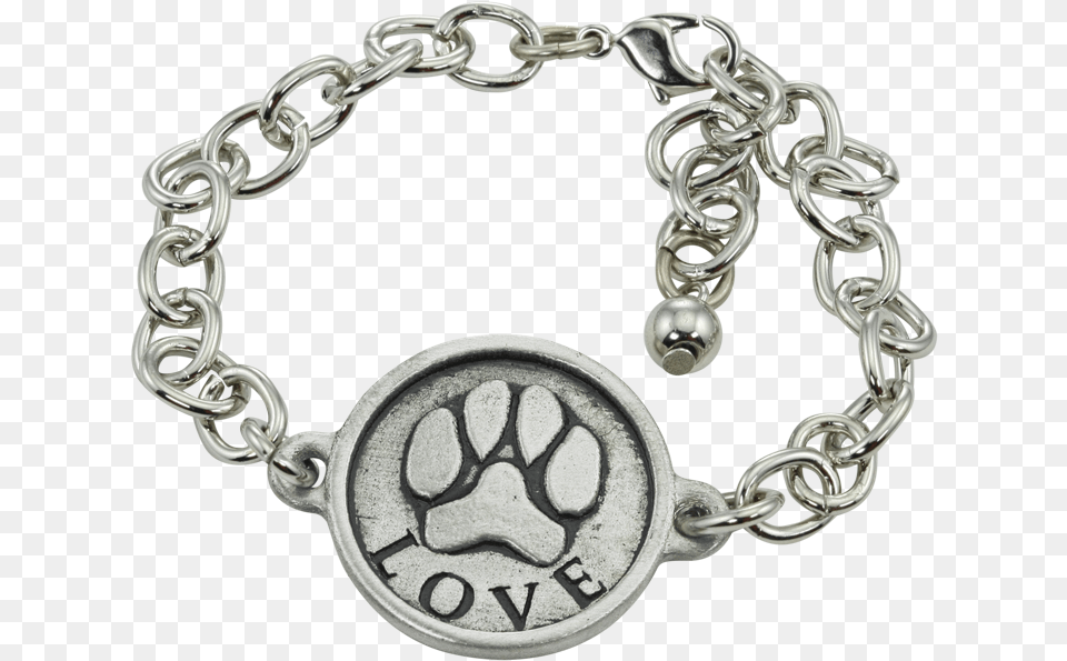 Paw Print Bracelet Bracelet, Accessories, Jewelry, Necklace Free Transparent Png