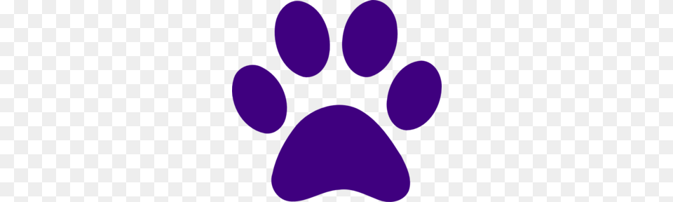 Paw Print Clip Art Newsletter Stuff Clip Art Paw, Purple, Head, Person, Face Png Image