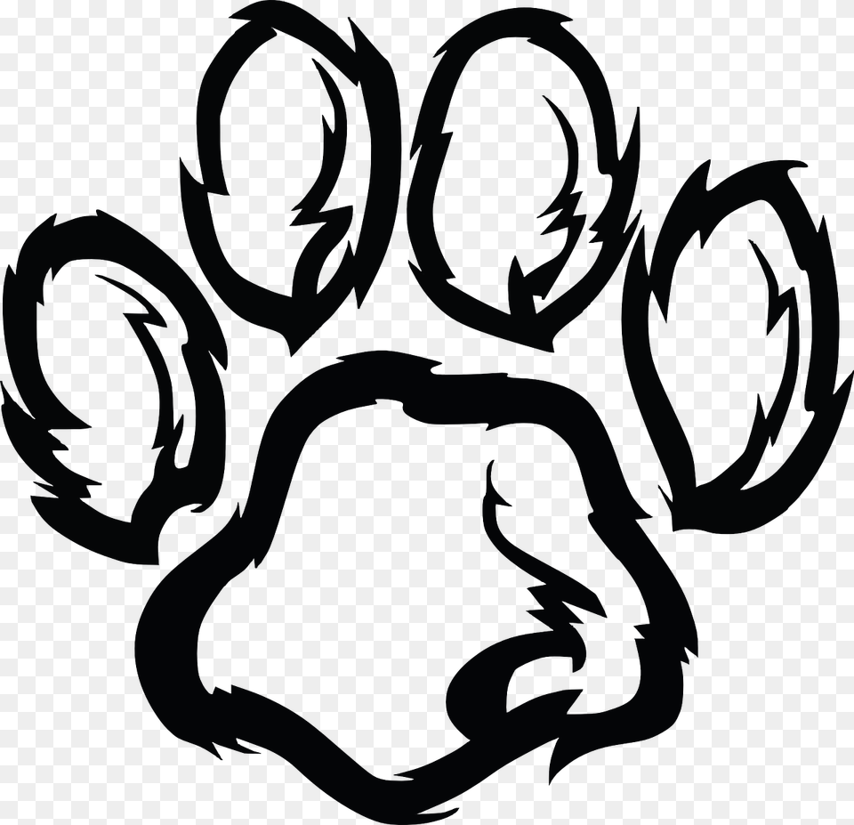 Paw Print Dog Furry Paw Print, Sticker, Electronics, Hardware Free Transparent Png