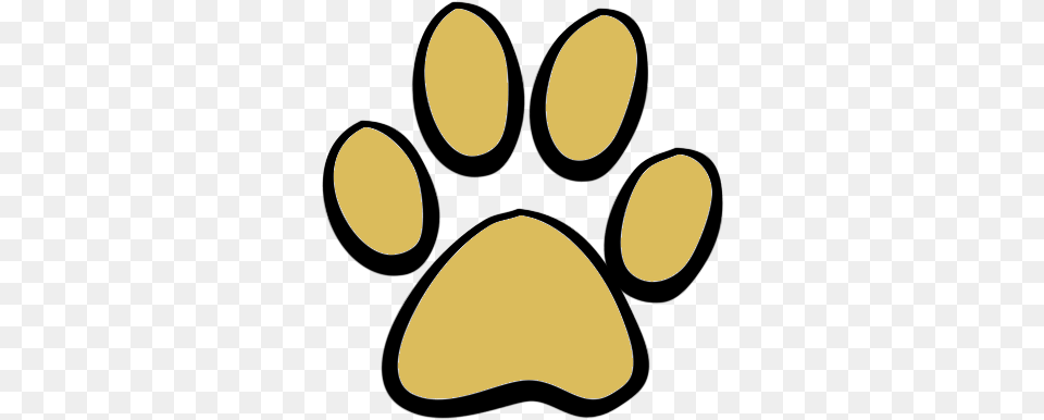 Paw Print Gold Gold Paw Print Clipart, Head, Person, Face, Plant Png