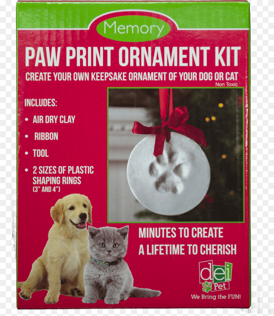 Paw Print Keepsake Kit Cat Paw Print Kit Dog Paw Print Free Transparent Png