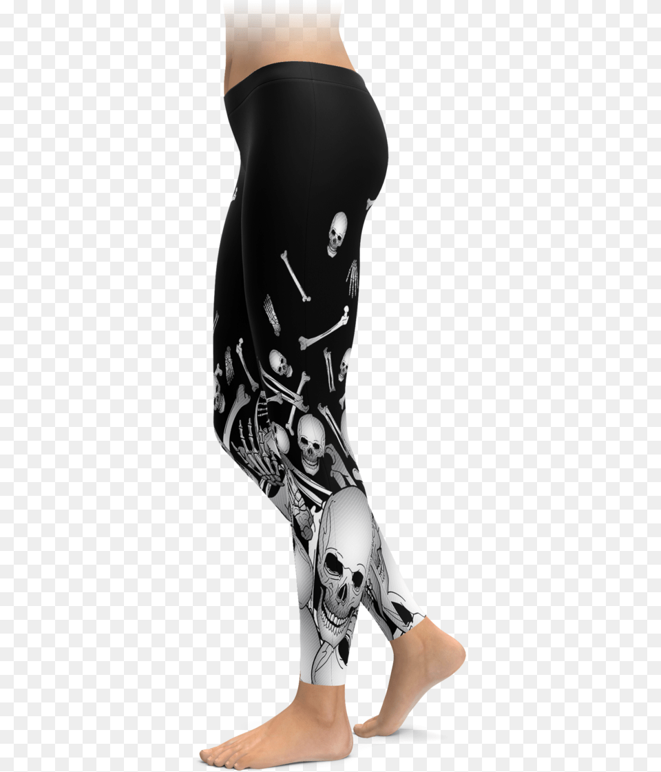 Paw Print Legging, Adult, Female, Person, Woman Free Png Download