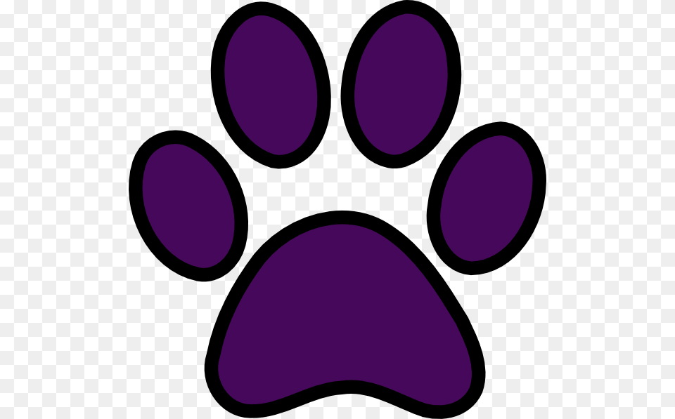 Paw Print Purple Pawprint Black Outline Clip Art, Smoke Pipe, Head, Person, Face Png Image