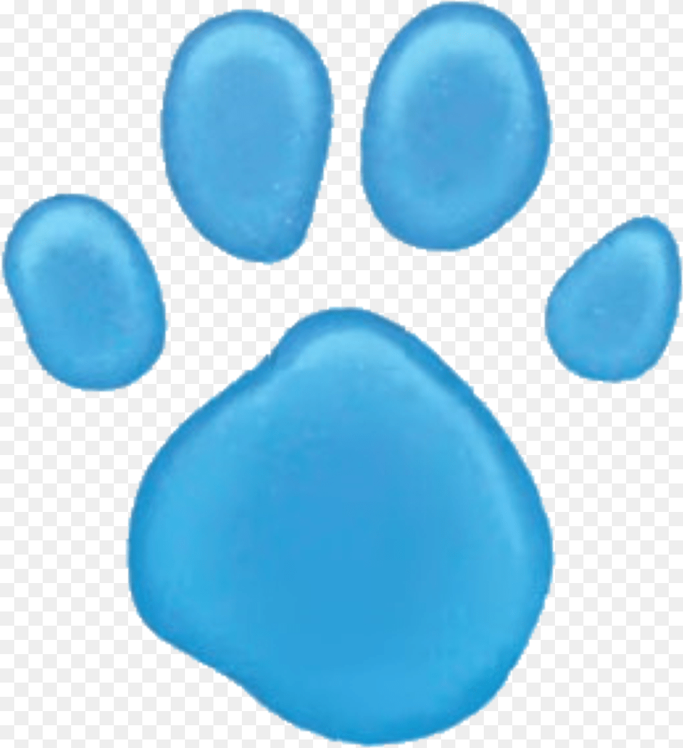 Paw Print Reboot In 2020 Blues Clues Blues Clues Blue Paw Print, Cushion, Flower, Home Decor, Petal Free Png Download