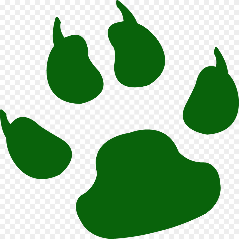 Paw Print Silhouette, Food, Produce, Fruit, Plant Free Transparent Png