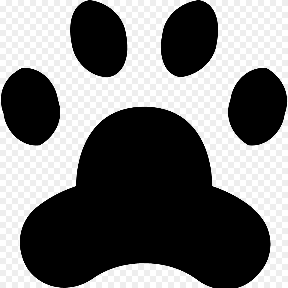 Paw Print Silhouette, Clothing, Hat Png