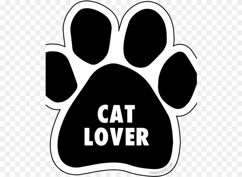 Paw Print Sticker Quotcat Lover Paw, Cushion, Home Decor, Stencil, Logo Free Png Download