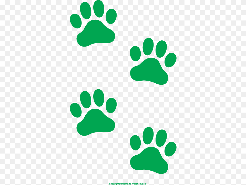 Paw Prints Clipart, Footprint Free Png