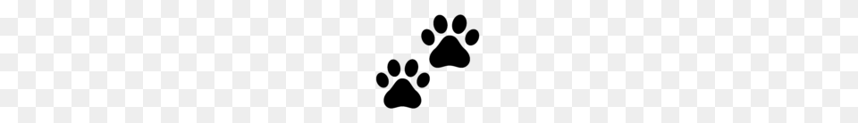 Paw Prints Clipart Lion Clip Art Print, Gray Png