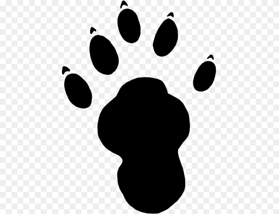 Paw Prints Clipart Otter Otter Footprint Clip Art, Nature, Night, Outdoors Free Png Download