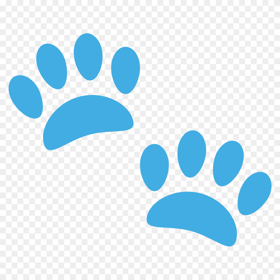 Paw Prints Emoji Clipart, Footprint Free Png Download