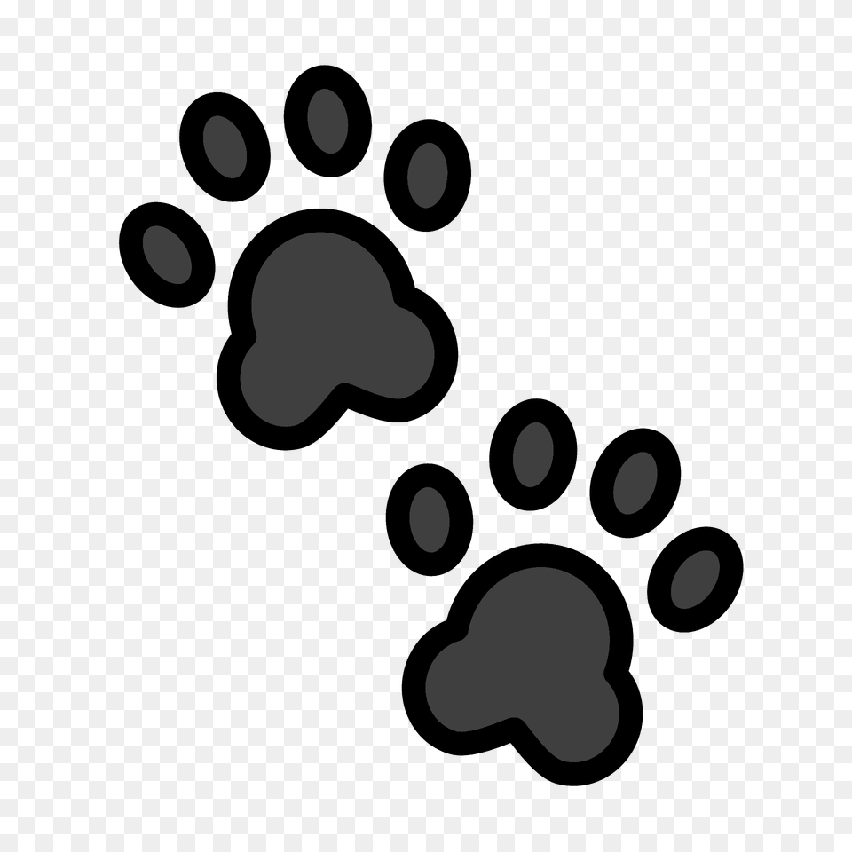 Paw Prints Emoji Clipart, Footprint, Animal, Reptile, Snake Free Transparent Png