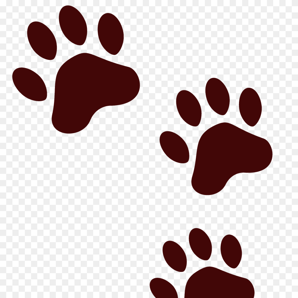 Paw Prints Emoji Clipart, Footprint Free Transparent Png