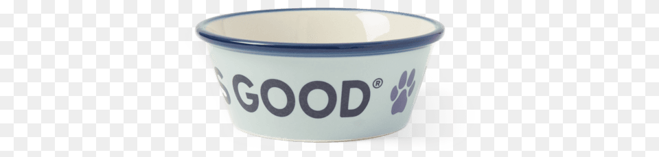 Paw Wag On Small Dog Bowl Cup, Soup Bowl, Art, Porcelain, Pottery Png Image