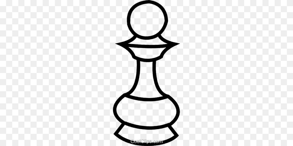Pawn Chess Piece Royalty Vector Clip Art Illustration, Bow, Weapon Free Png