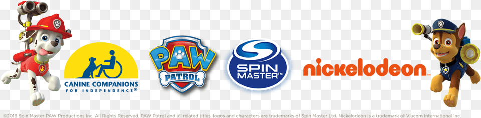 Pawpatrol Logos Spin Master Entertainment Logo, Toy, Face, Head, Person Free Png