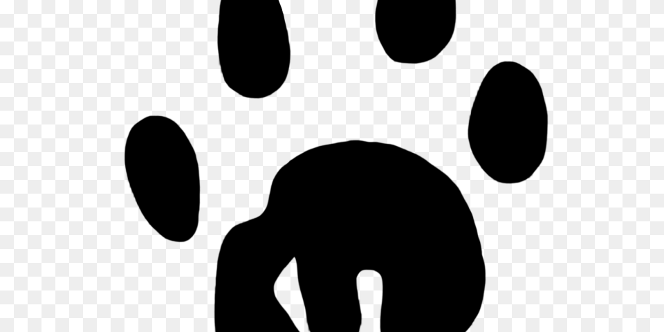 Pawprint Clipart, Silhouette Free Png Download