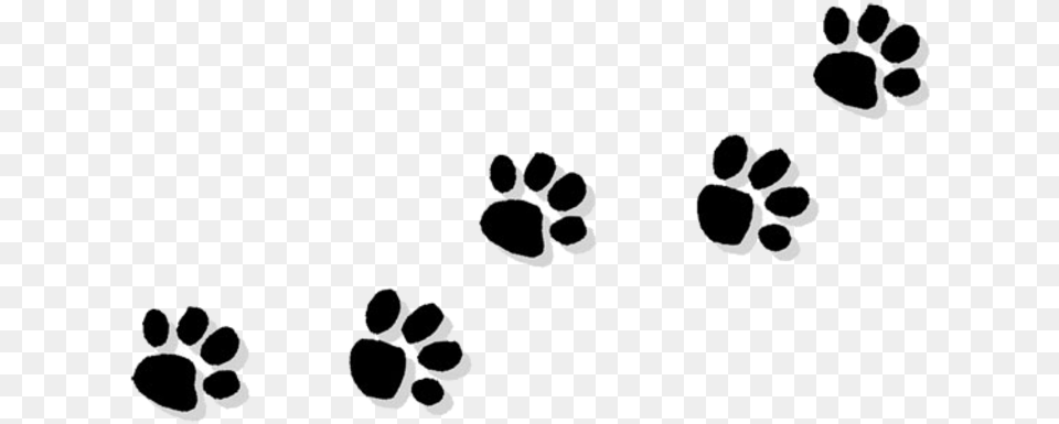 Pawprint Clipart Trail Paw Print Clipart Transparent Background, Footprint Free Png Download