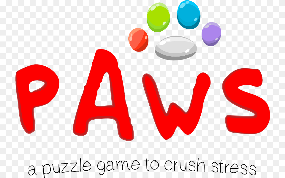 Paws A Puzzle Game To Crush Stress Graphic Design, Text Png Image