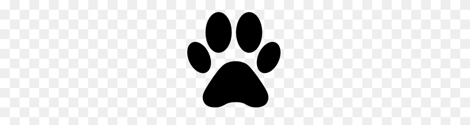 Paws Animals Dogs And Pets, Footprint, Stencil Png Image